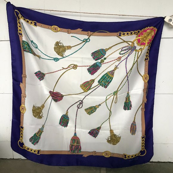 vintage Gil de Losne Paris scarf - Picture 1 of 2